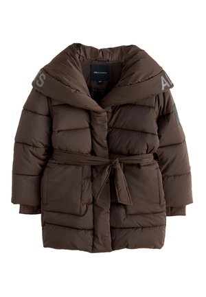 smALLSAINTS REGULAR FIT - TIE WAIST PADDED - Zimski plašč - chocolate brown