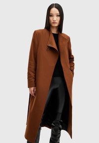 AllSaints RILEY - Klasický kabát - sugar brown