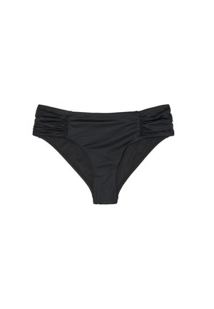 OVS, BLACK STRETCH SWIM BRIEFS WITH SIDE GATHERS - Bikini-Hose - black