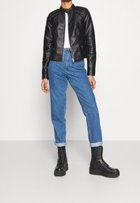 Vero Moda Giacca in similpelle - black