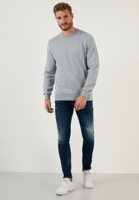 Buratti REGULAR FIT - Mikina - blue-grey