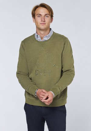 Polo Sylt IM LABEL-DESIGN - Sweatshirt - dusty olive