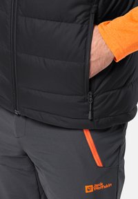 Jack Wolfskin ATHER - Bodywarmer - black