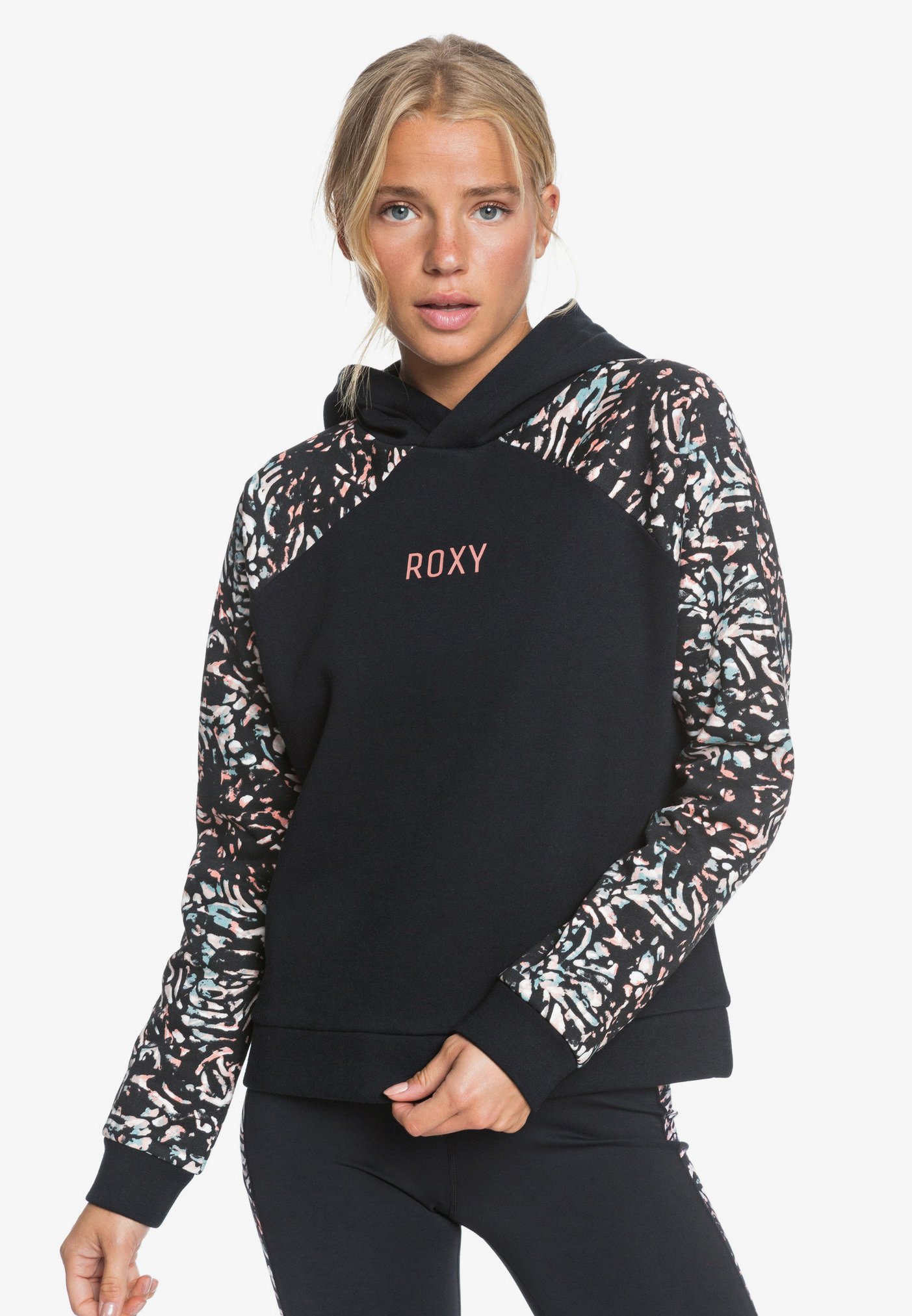 Günstige Roxy Damen Sport Artikel im Sale online entdecken Roxy SALTWATER Hoodie Damen hellblau im Online Shop von