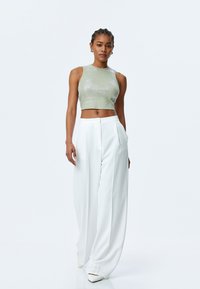 Koton CROP - Top - green