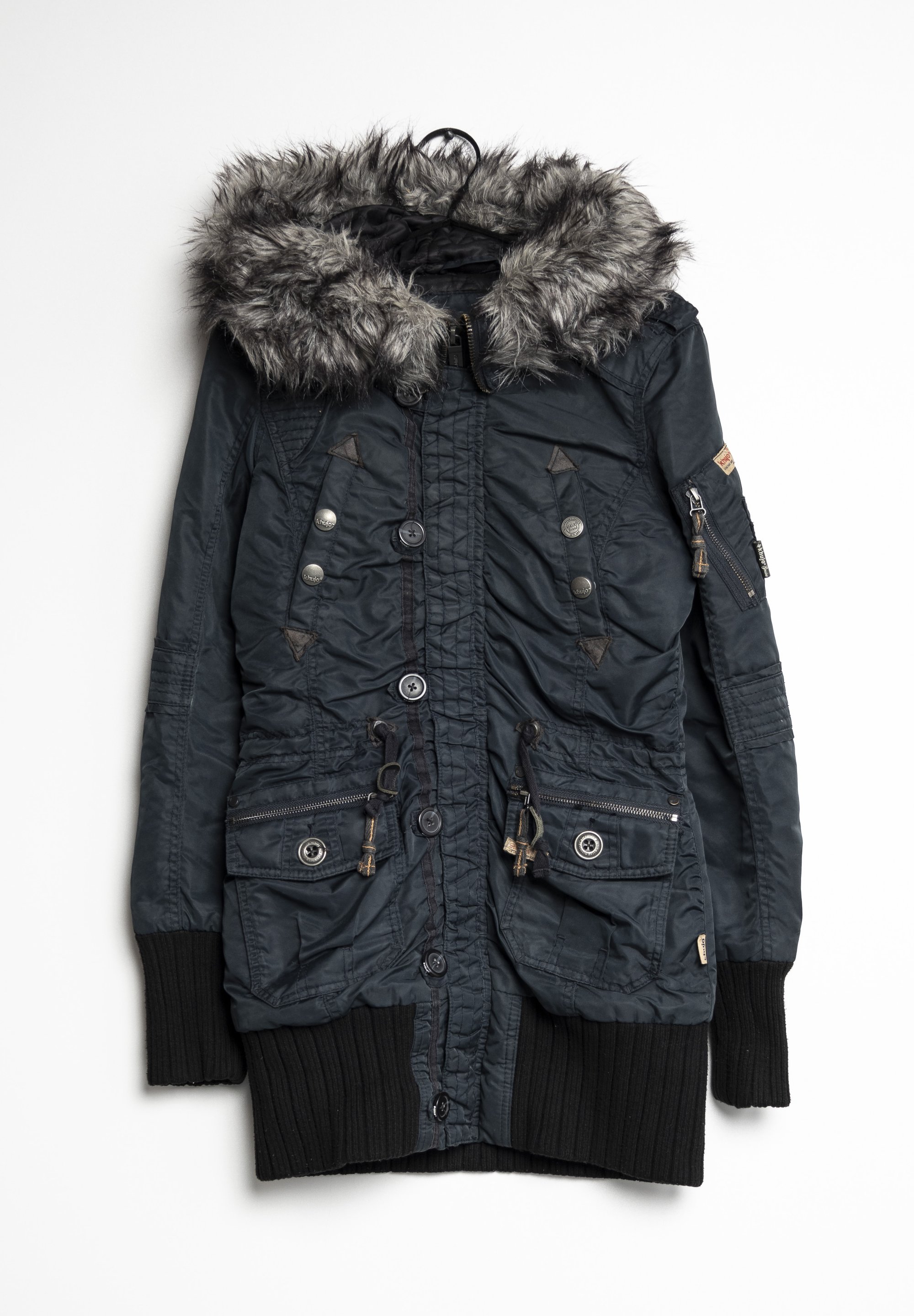 khujo Manteau d'hiver blue/bleu (Seconde main) ZALANDO