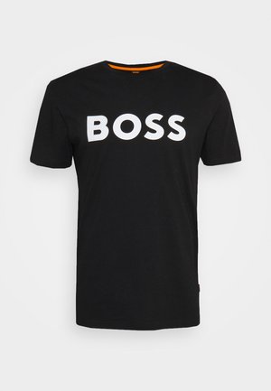 THINKING - T-shirt con stampa - black