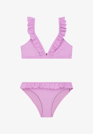 BELLA SET - Bikiny - sheer lilac