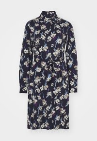 SLIM DRESS - Skjortklänning - evening blue