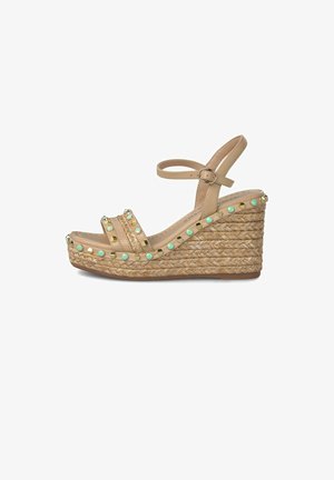 Alma en Pena, High Heel Sandalette - taupe
