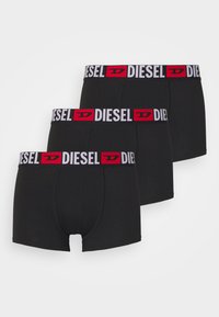 DAMIEN 3 PACK - Shorty - black