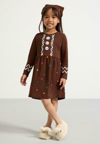 Lindex SET ciemnobrązowy