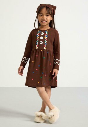 Lindex SET - Nattlinne - dk brown