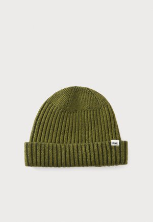 WOOD WOOD UNISEX - Čiapka - mottled dark green