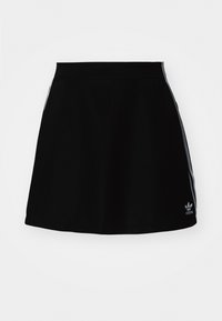 ADICOLOR 3-STRIPES MINI - Mini skirts  - black/white