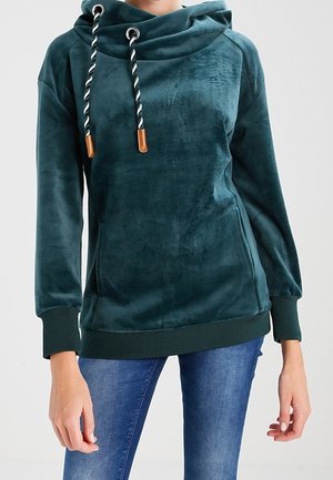 Jersey con capucha - dark green