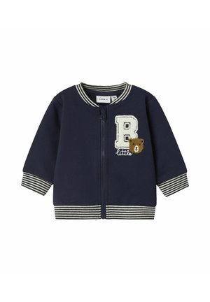 Zip-up sweatshirt - navy blazer