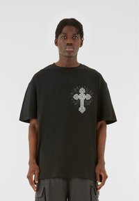 MJ Gonzales TEE GRACE OF GOD - Trükipildiga T-särk - black