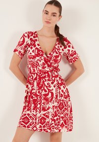 LELA REGULAR FIT - Day dress - bordeaux