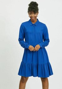 VILA VIMOROSE SHIRT DRESS - Abito a camicia - mazarine blue