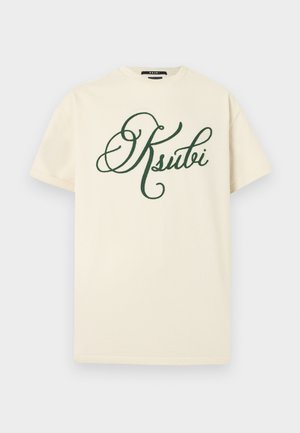PRESTIGE BIGGIE TEE ANTIQUE - Triko s potiskem - white