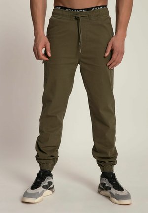 Pantalon cargo - khaki