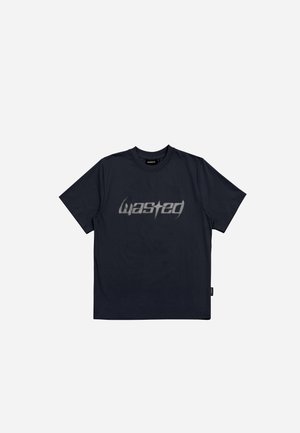 Wasted Paris BLADE UNISEX - Majica kratkih rukava s printom - dark blue
