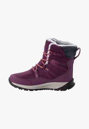 POLAR TEXAPORE HIGH UNISEX - Winter boots - purple / coral