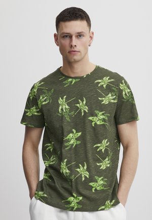 BLEND - T-shirt con stampa - forest night