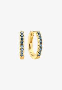 Non selezionato, blue and gold coloured