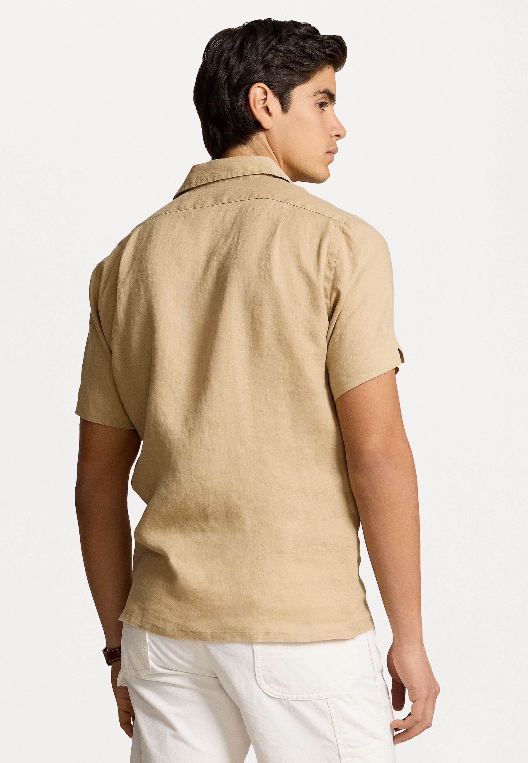 Polo Ralph Lauren CLASSIC FIT LINEN CAMP SHIRT - Shirt