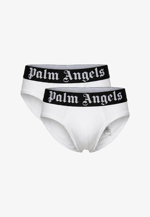 Palm Angels, BRIEF BIPACK CONTRAST - Slip - white
