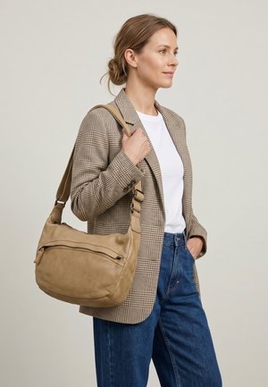 VENEZIA, CROSS BODY BAG - Umhängetasche - taupe