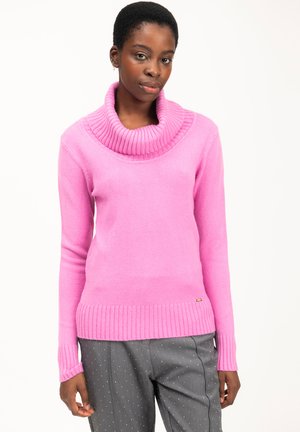 COWL-NECK - Trui - pink