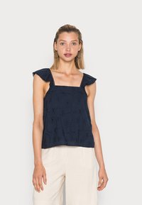 Pieces PCVANIA - Blusa - navy blazer