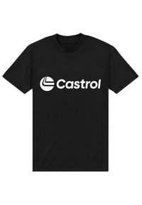 Henry Tiger CASTROL MONO - T-shirt med print - black