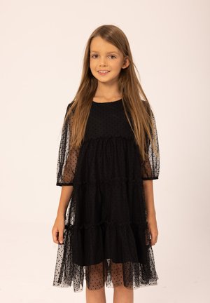 LAYERED - Day dress - black