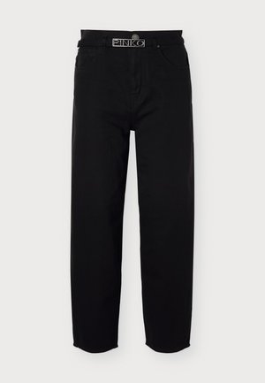 Pinko, ESTELLE EGG BELT - Jean large - nero limousine