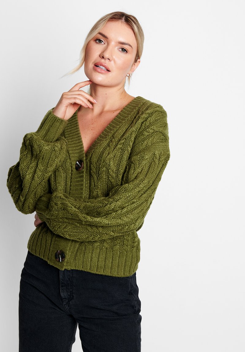 Threadbare CORAL Gilet khaki/vert ZALANDO.FR