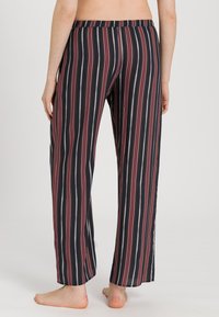 Hanro Sleep lang - Pyjamahousut/-shortsit - marsala stripe