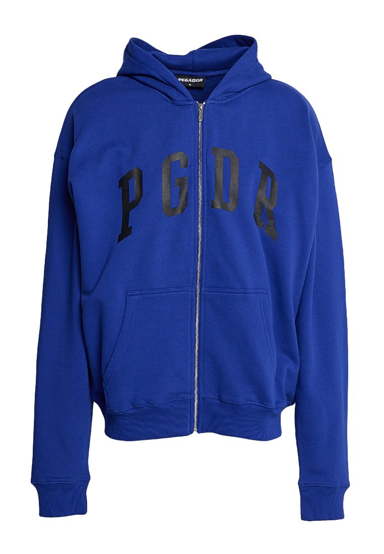 Pegador Sweater met rits koningsblauw