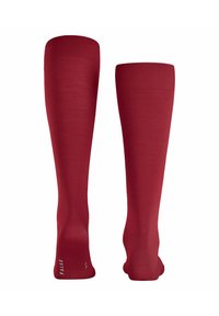 FALKE CLIMAWOOL - Kniestrümpfe - scarlet