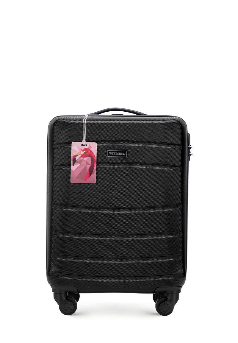 WITTCHEN SMALL SUITCASE WITH LUGGAGE TAG FROM ABS - Valise à roulettes - black