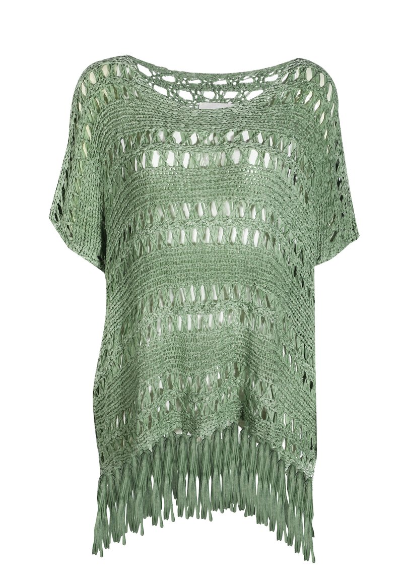 usha Poncho mintgroen