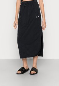 Nike Sportswear SKIRT - Gonna a tubino - black/white