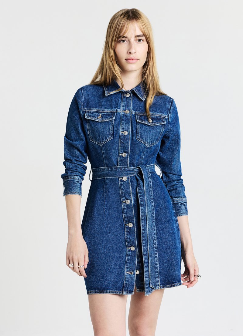 Calliope Robe en jean - blu denim medio