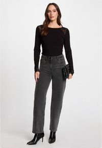 Morgan Langarmshirt - noir