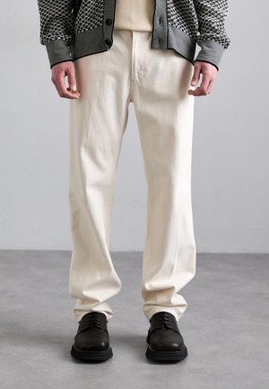 5 POCKETS PANT - Tiesaus kirpimo džinsai - ecru