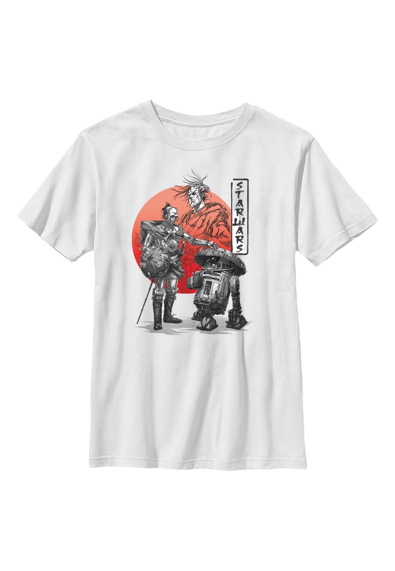 Henry Tiger STAR WARS VISIONS R2 CB - Camiseta estampada - white