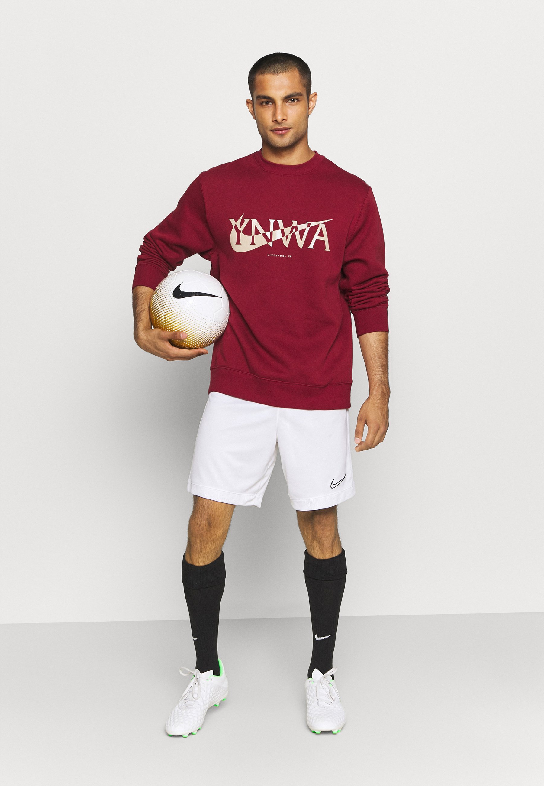 Nike Performance LIVERPOOL FC CLUB CREW - Fanartikel - team red/fossil/Rood  - Zalando.nl
